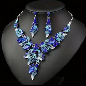 Jane Chic Designs The Princess Necklace and Earring Set